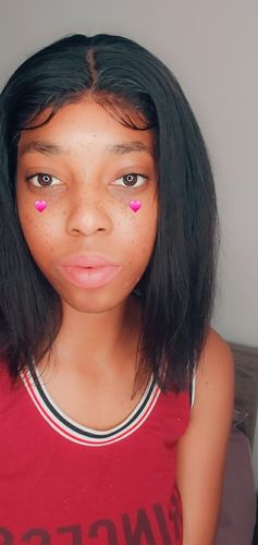 Customer photo review of Bobo Wig T-Lace  | Straight