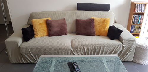 Customer photo review of Vert - Housses 100% Waterproof et Ultra résistantes Extensibles de Fauteuil et Canapé - La Maison des Housses