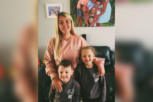 Customer photo review of Personalised Mama & Boy Established Mum & Kid Matching Sweaters (MRK X)