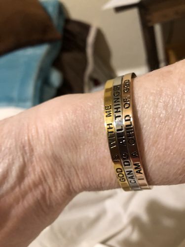 Customer photo review of I AM A CHILD OF GOD - Embrace Faithlet