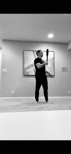 Customer photo review of 15lb steel club - single