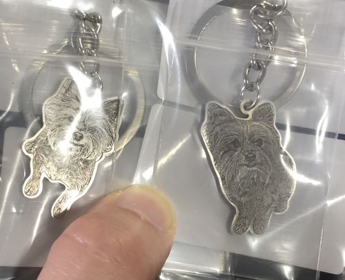 Customer photo review of Silvercut™ Keychain