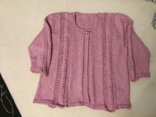 Customer photo review of Ladies Mystery Knitting Box