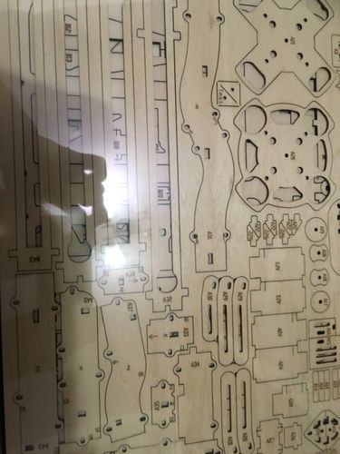 Customer photo review of Robotime 3D Wooden Marble Run Kit