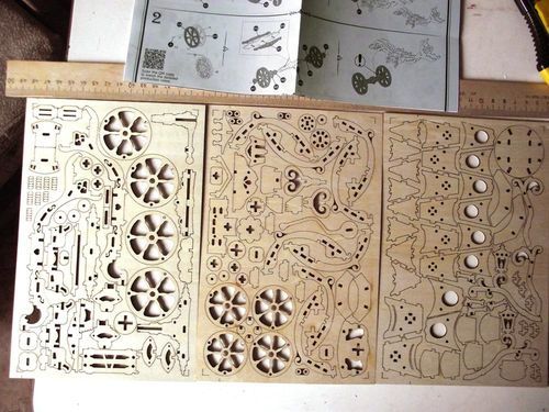 Customer photo review of 3D Wooden Puzzle Model Kits - Collection 1