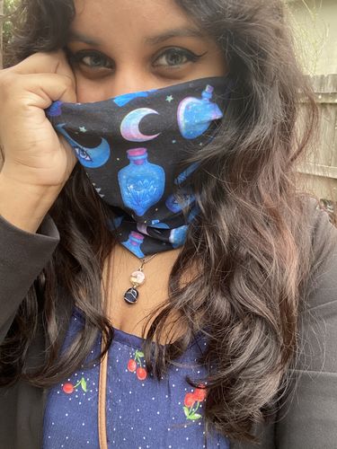 Customer photo review of Micdrop Kristin - blue