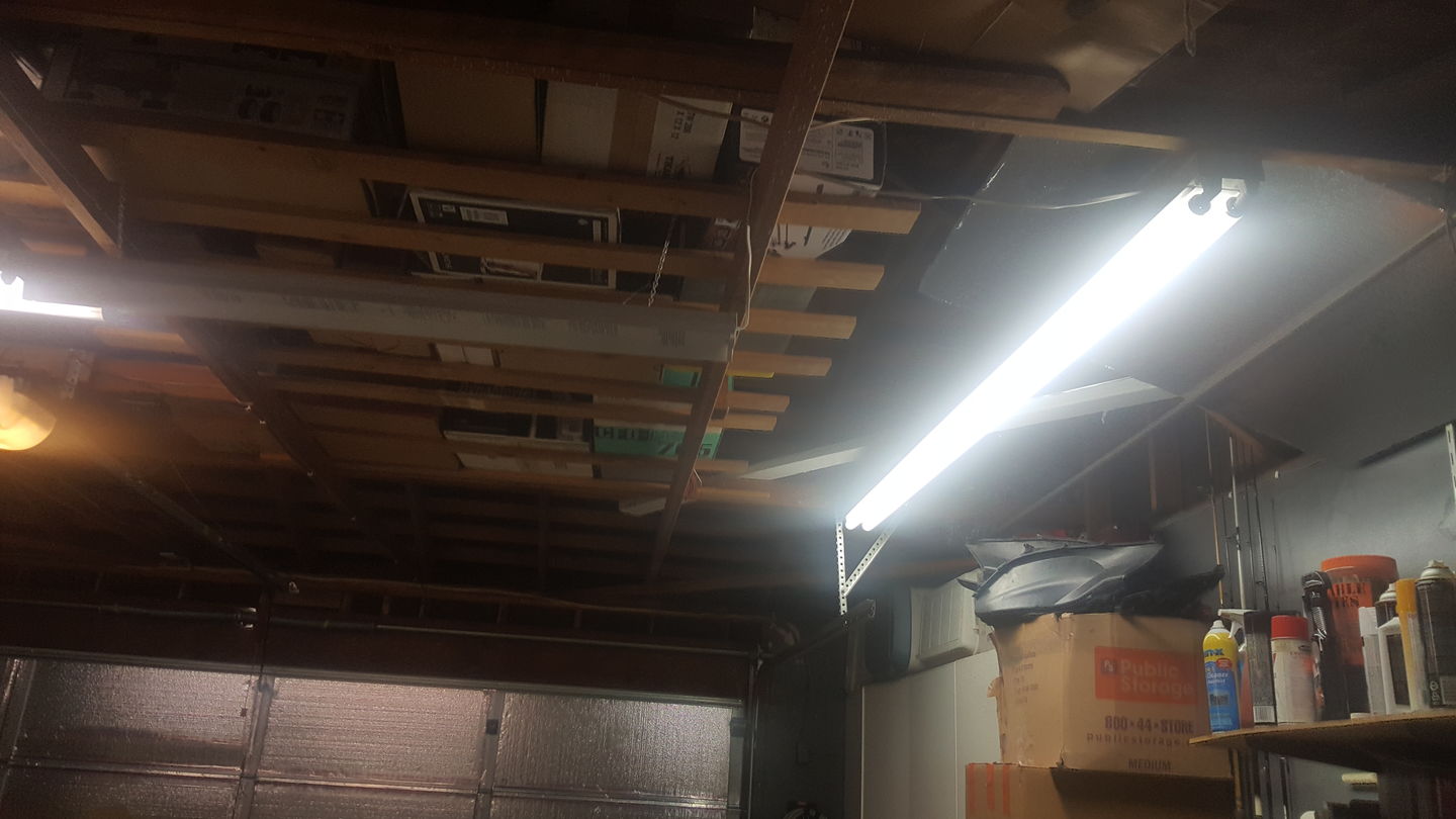 Customer photo review of 6FT Integrated connecting cable Only for 22W & 60W Integrated Tube