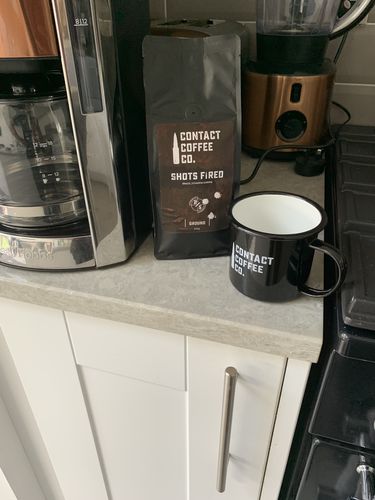 Customer photo review of Shots Fired Coffee