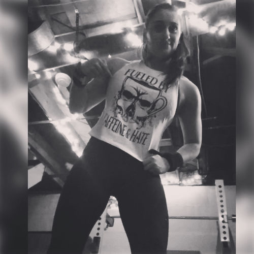 Customer photo review of Caffeine & Hate Crop