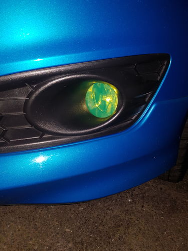 Customer photo review of Fiesta ST180 Fog Light Armour