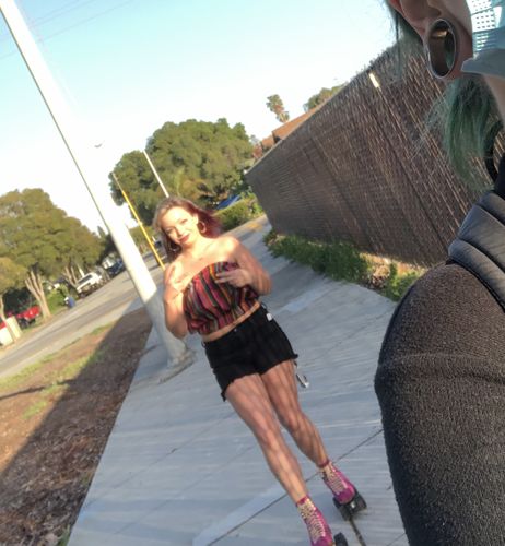 Customer photo review of Dulce Zarape Tube Top