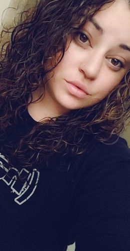 Customer photo review of Sample Curly Hair Wash and Go System with Organic Hemp Seed Oil for Hair Growth with Watermelon Fragrance (Step 1 - 4)