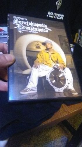 Customer photo review of DJ Qbert's Scratchlopedia Breaktannica - 100 Secret Skratches (DVD)