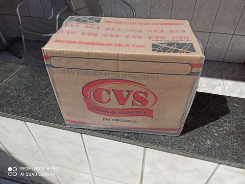 Customer photo review of Cesta Básica Econômica