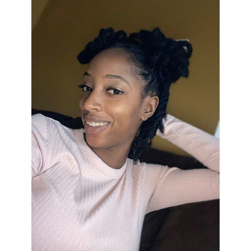 Customer photo review of Locs & Natural Hair Detox Box