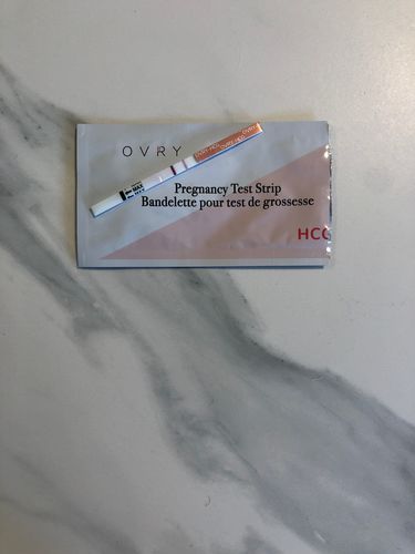 Customer photo review of Pregnancy Test Strips (Ultra-Sensitive)