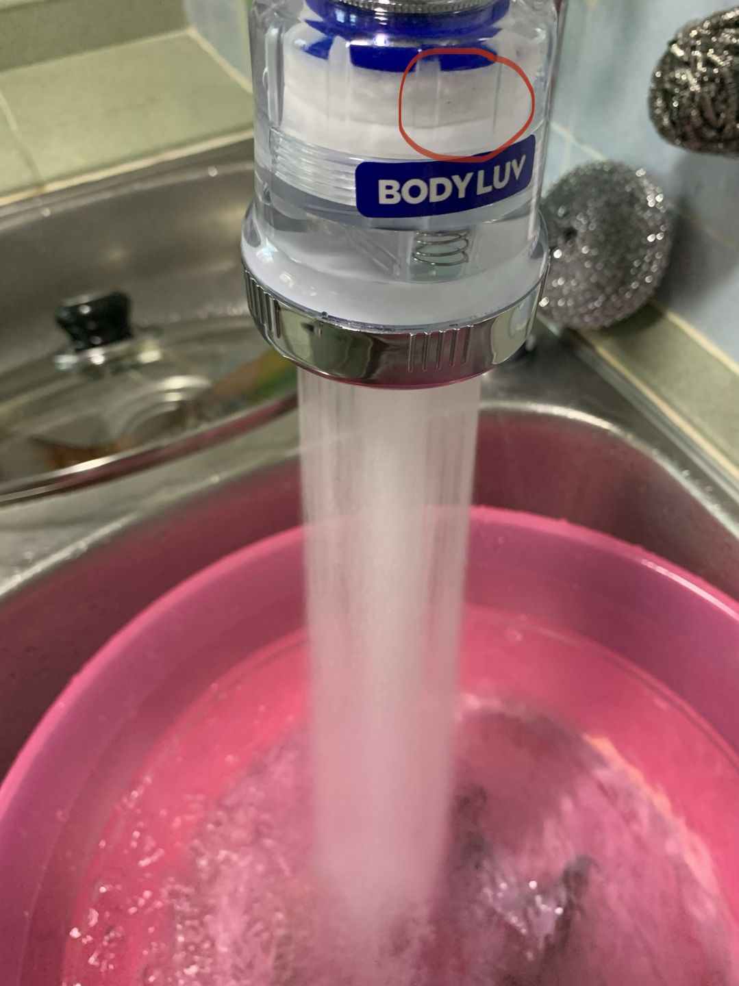 Customer photo review of Bodyluv Puresome Kitchen