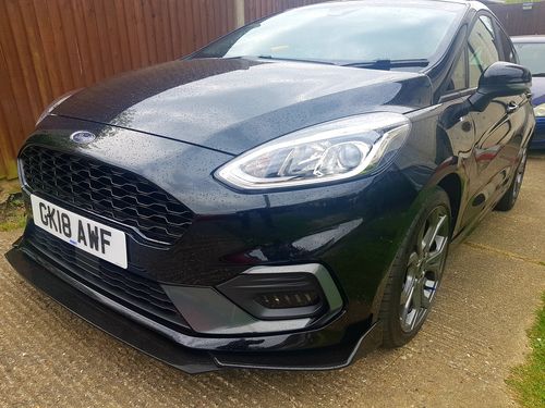 Customer photo review of Fiesta MK8 ST/ST Line Race Style Fog Light Armour