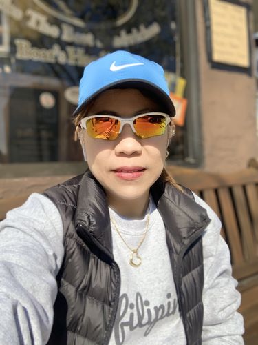 Customer photo review of Filipina Print Hoodie