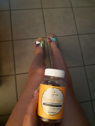 Customer photo review of Good Sun Vitamins Auto-bronzant - 2 mois
