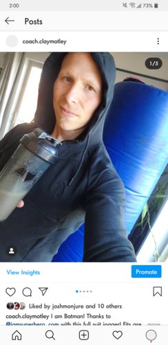 Customer photo review of WAYNE Hoodie