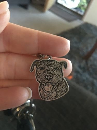 Customer photo review of Silvercut™ Keychain
