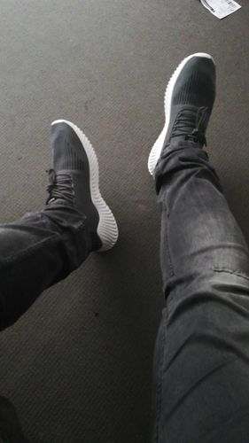 Customer photo review of fansgemacht Hochelastische atmungsaktive Freizeitschuhe