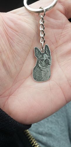 Customer photo review of Silvercut™ Keychain