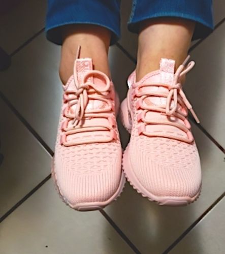 Customer photo review of Breathable Light Running Shoes