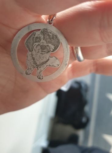 Customer photo review of Silvercut™ Keychain
