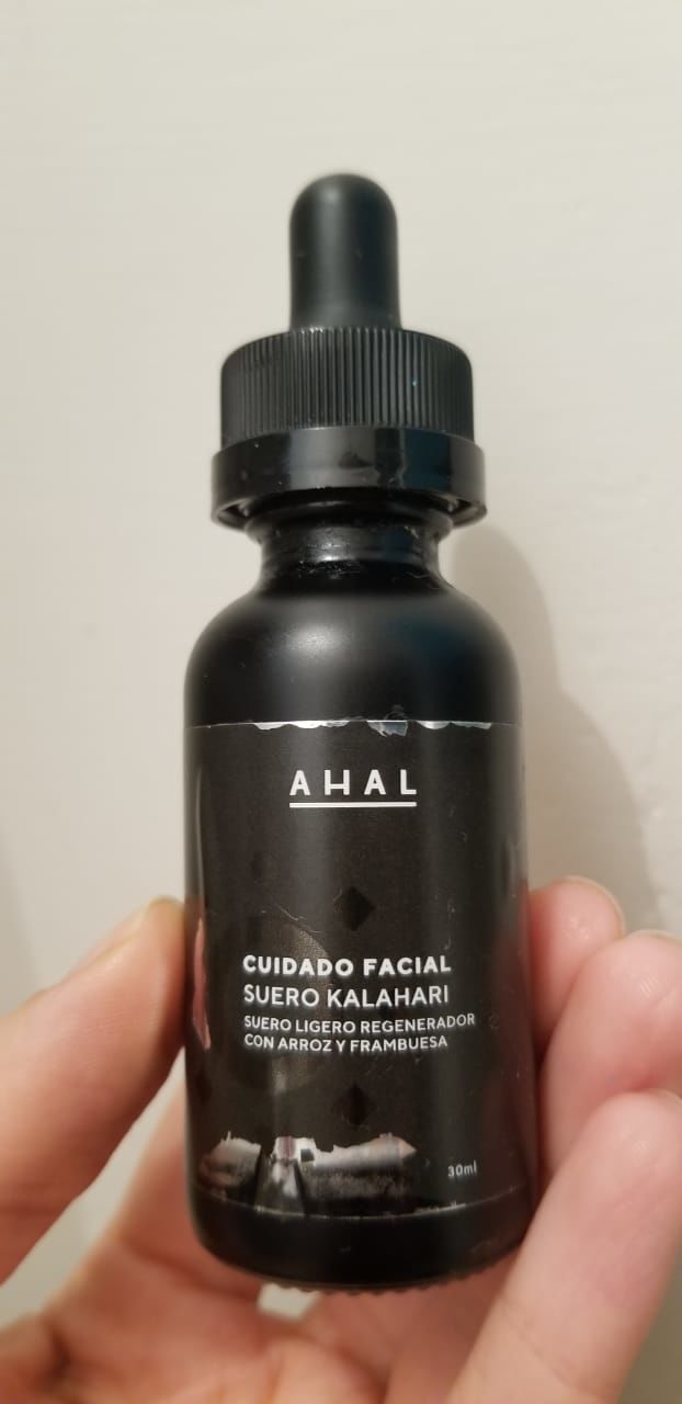 Customer photo review of Suero Humectante Facial con Kalahari