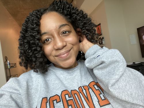 Customer photo review of CurlMix Fresh Quarterly Kit - On Hold Indefinitely