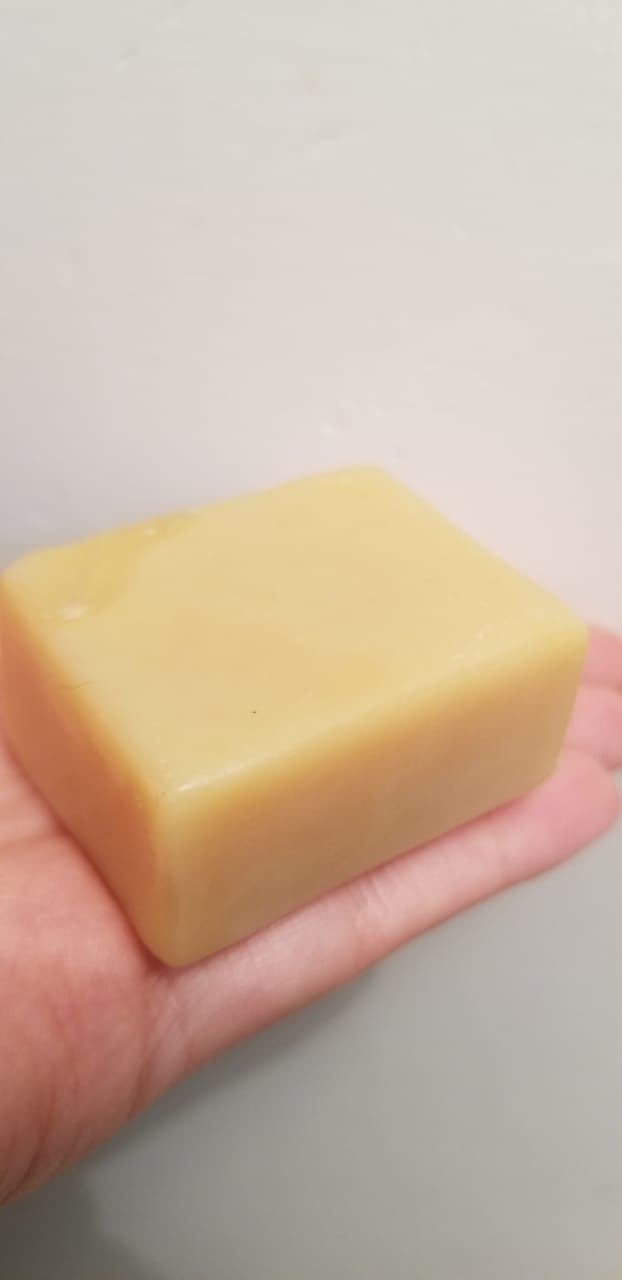 Customer photo review of Jabón Limpieza Facial de Leche de Cabra