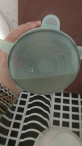 Customer photo review of Silikon Frischhalte Deckel