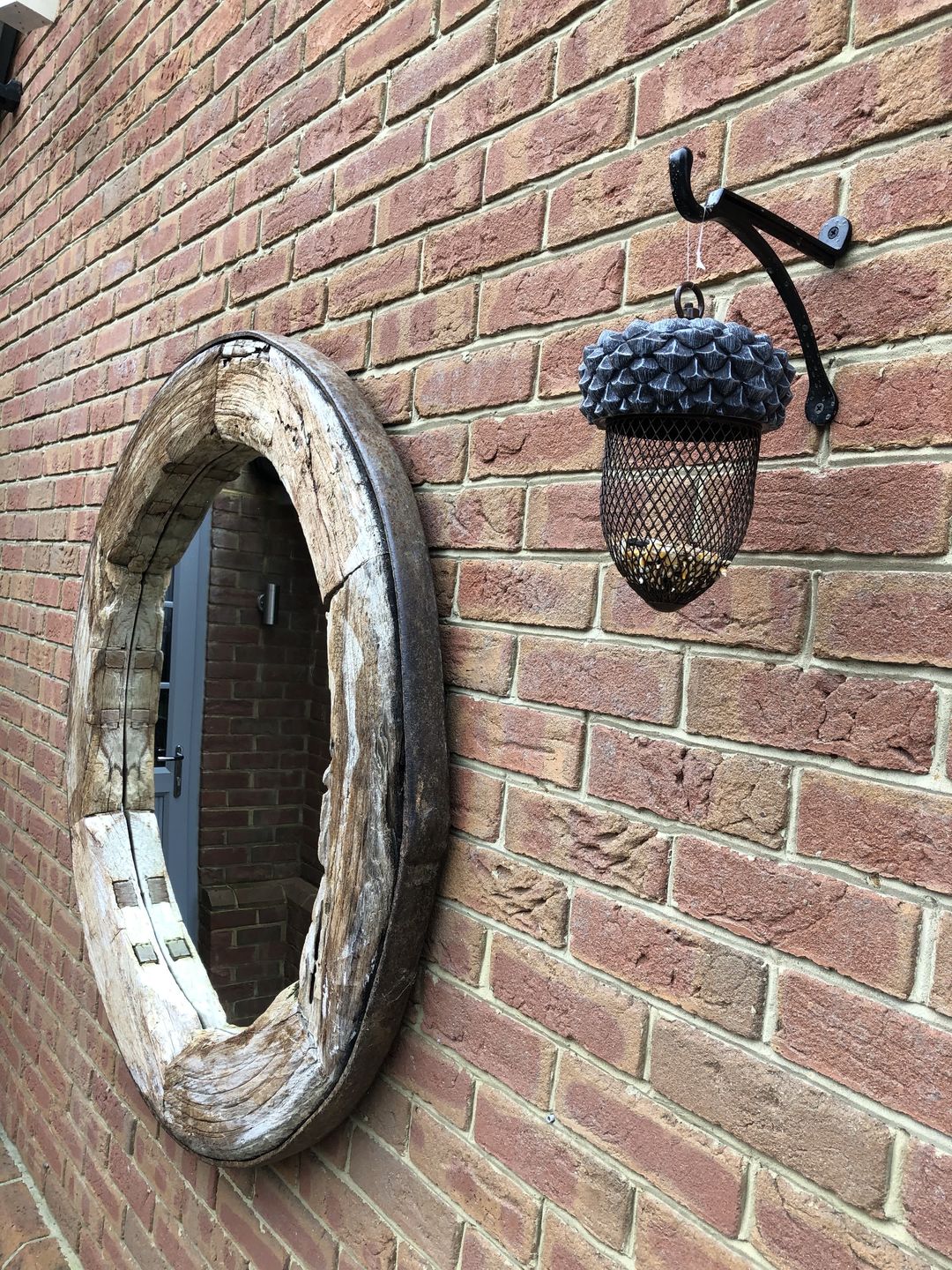 Customer photo review of Cast Iron Hanging Hook Bracket · Kirkpatrick 7 & 10 Inch ·