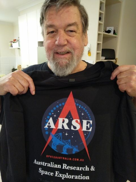 Customer photo review of Launch Tee - Black