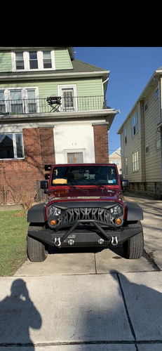 Customer photo review of Shark Grille - Matte Black (07-18 Wrangler JK )