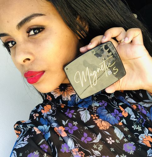 Customer photo review of Faux-Cils Magnétiques - Yeux de Biche Plus