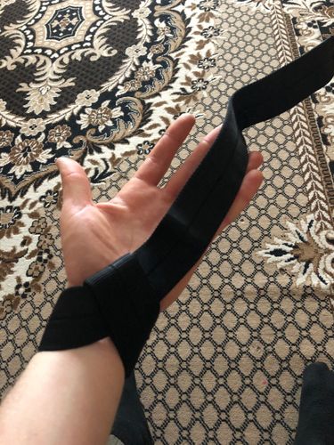 Customer photo review of Sangles de force haltérophilie™