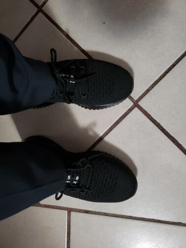 Customer photo review of Breathable Light Running Shoes