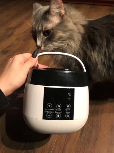 Customer photo review of Ultimate Hard Waxing Hair Removal Machine Home Kit