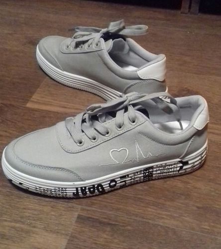 Customer photo review of Flat Canvas Shoes, Casual Sneakers