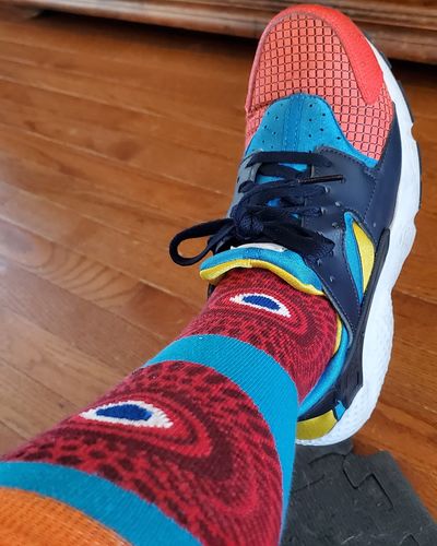 Customer photo review of The New Afrisocks Collection