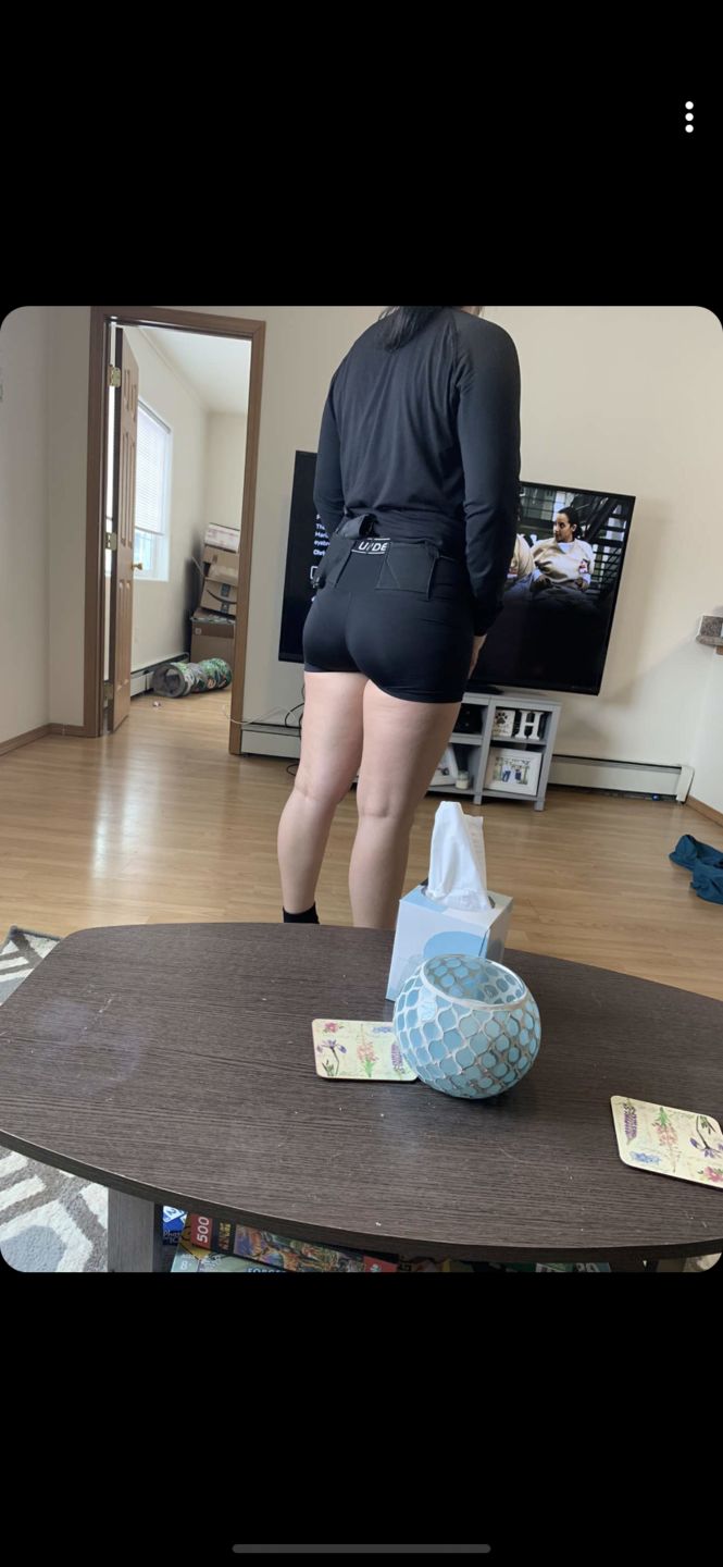 Customer photo review of Womens Concealed Carry 2" Shorts