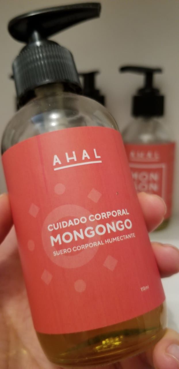 Customer photo review of Suero Corporal Humectante Mongongo con Pachuli