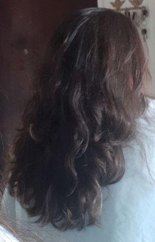 Customer photo review of Huile De Souk - Cure capillaire fortifiante et revitalisante 250ml