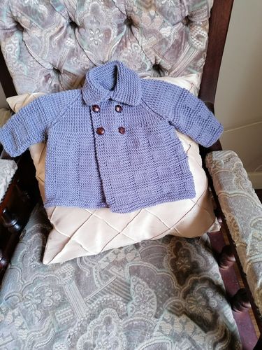 Customer photo review of Baby Mystery Knitting Box