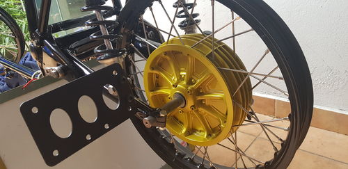 Customer photo review of Support de plaque latéral