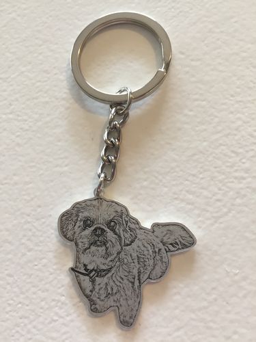 Customer photo review of Silvercut™ Keychain