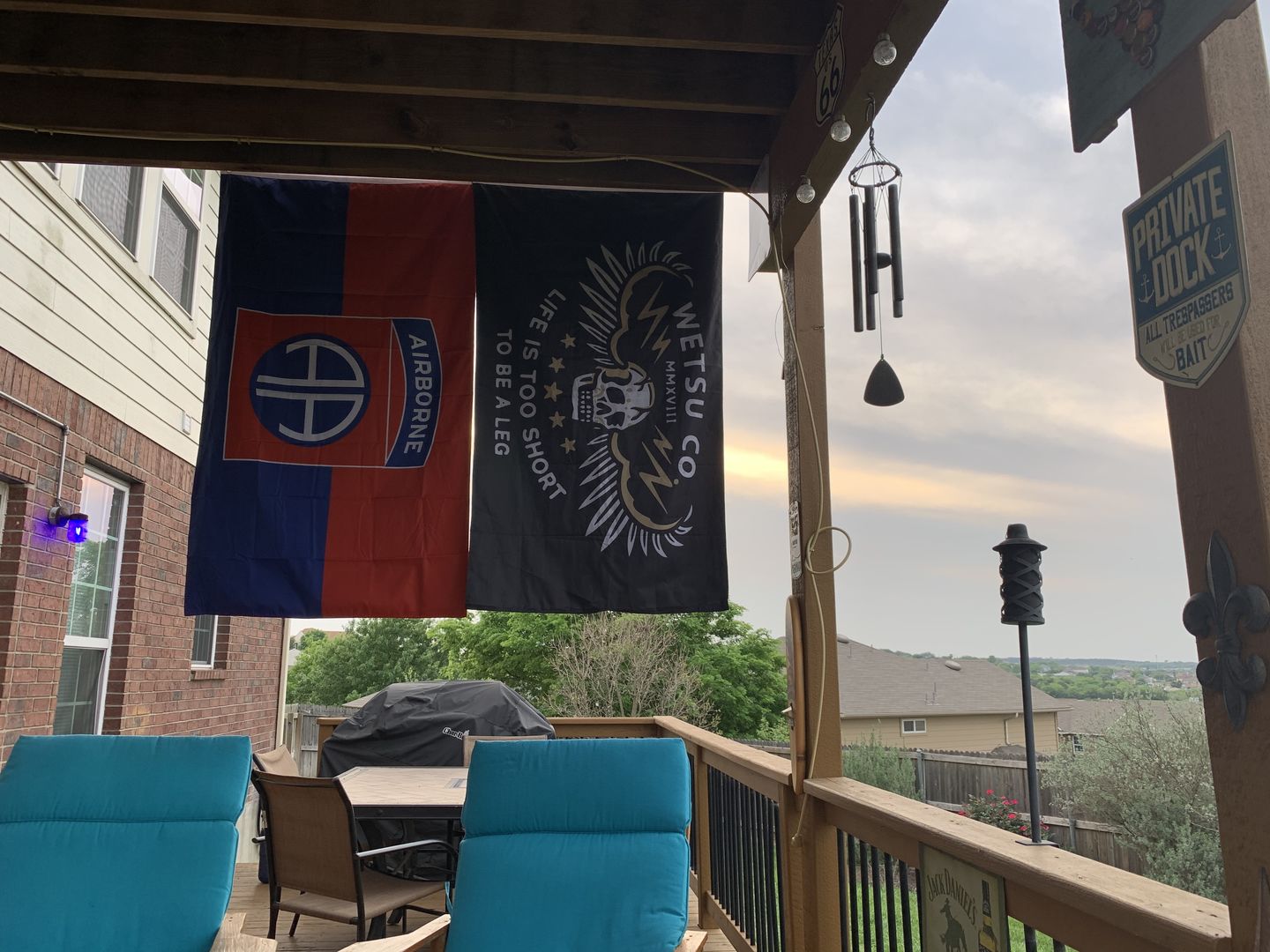 Customer photo review of The 82nd Airborne Flag